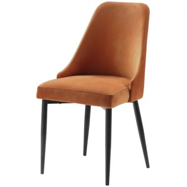 Homelegance Keene Side Chair in Orange - Set of 2