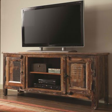Coaster 700303 Reclaimed Wood TV Stand