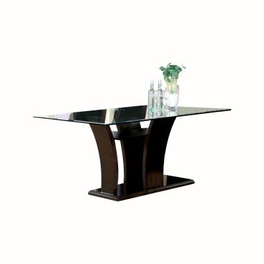 Homelegance 72" Daisy Dining Table in Espresso
