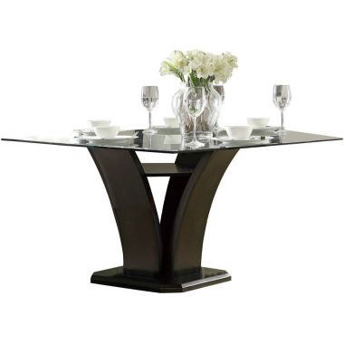Homelegance Daisy Dining Table in Espresso