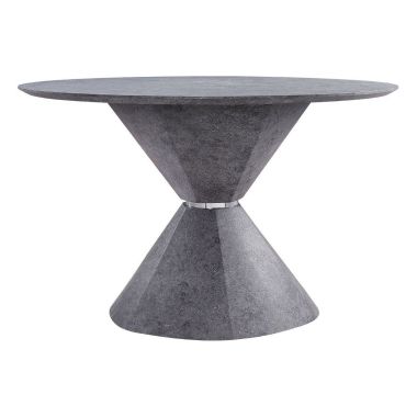 ACME Ansonia Dining Table, Faux Concrete