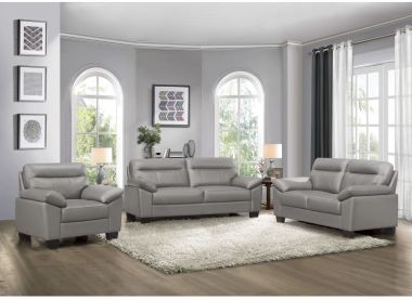 Homelegance Denizen 3pc Livingroom Set in Gray