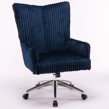 Parker Living DC505 Fabric Desk Chair in Blanket Navy