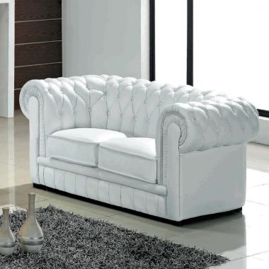 Titanic Furniture L15 Loveseat in White