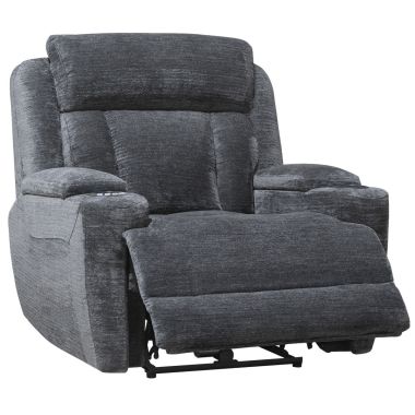 Parker Living Dalton Power Recliner in Lucky Charcoal