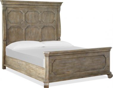 Magnussen Tinley Park Queen Panel Bed in Dove Tail Grey