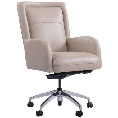 Parker Living 100 Series Leather Desk Chair in Verona Linen