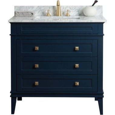 Legion Furniture 36" Solid Wood Sink Vanity without Faucet -WS3136-B