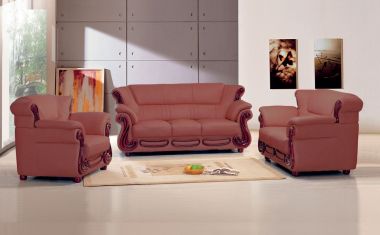 Titanic Furniture L40 3pc Livingroom Set in Brown