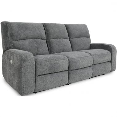Parker Living Polaris Power Sofa in Bizmark Grey