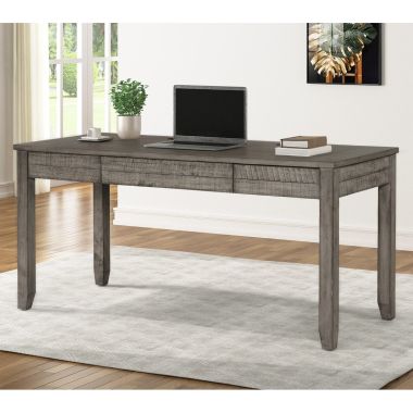 Parker House Tempe 65" Writing Desk in Grey Stone