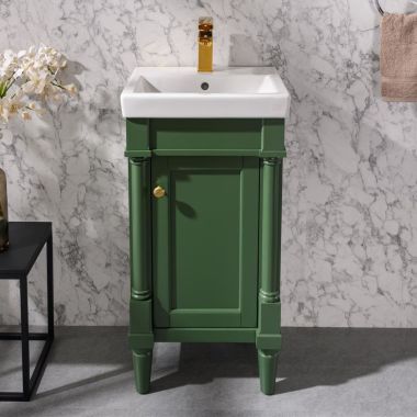Legion Furniture 18" Vogue Green Sink Vanity -WLF9218-VG