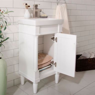 Legion Furniture 18" White Sink Vanity -WLF9218-W