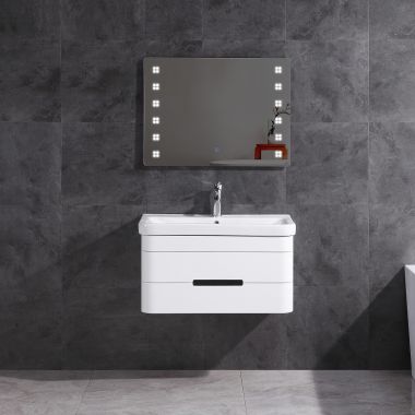 Legion Furniture 32" Bathroom Vanity with Led Mirror- PVC -WT9328-32-PVC