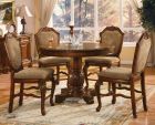 ACME Chateau De Ville 5pc Counter Height Dining Set in Cherry
