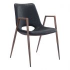 Zuo Modern Desi Dining Chair in Black - Set of 2