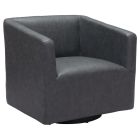 Zuo Modern Brooks Accent Chair in Gray