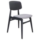 Zuo Modern Othello Dining Chair in Gray & Black - Set of 2