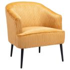 Zuo Modern Ranier Accent Chair in Yellow