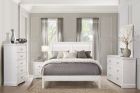 Homelegance Seabright 4pc California King Bedroom Set in White