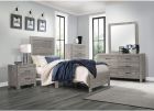Homelegance Corbin 4pc Twin Bedroom Set in Gray