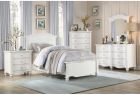 Homelegance Meghan 4pc Twin Bedroom Set in White