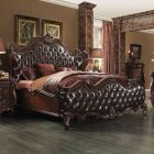 ACME Versailles Queen Bed in Dark Brown