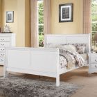 ACME Louis Philippe III Queen Bed in White - AC-24500Q