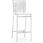 Zuo Modern Criss Cross Counter Chair in White - Set of 2 - ZUO-333061