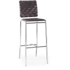 Zuo Modern Criss Cross Bar Chair in Espresso - Set of 2 - ZUO-333070