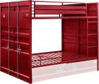 ACME Cargo Full/Full Bunk Bed, Red