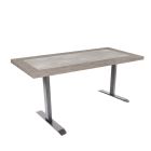 Classic Home Scottsdale 65" Power AdjusTable in Desk Gray Base
