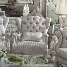 ACME Versailles Chair in Ivory