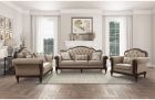 Homelegance Heath Court 3pc Livingroom Set with 3 Pillows in Multi-Color