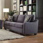 ACME Cleavon II Sofa with 2 Pillows in Gray Linen