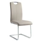 Homelegance Glissand Side Chair in Chrome - Set of 2