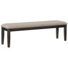 Homelegance Southlake Bench in Wire Brushed Rustic Brown
