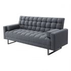ACME Limosa Adjustable Sofa in Gray Fabric
