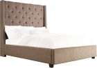 Homelegance Fairborn Queen Bed in Brown Fabric