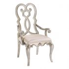 ACME Esteban Arm Chair in Antique Champagne - Set of 2