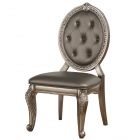 ACME Northville Side Chair, Antique Champagne - Set of 2