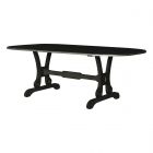 ACME House Beatrice Dining Table in Charcoal Finish