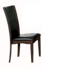 Homelegance Daisy Side Chair, Dark Brown in Espresso - Set of 2