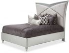 AICO Michael Amini Melrose Plaza Queen Upholstered Bed in Dove