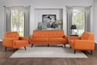 Homelegance Fitch 3pc Livingroom Set in Orange