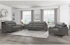 Homelegance Mischa 3pc Livingroom Set in Dark Gray