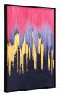 Zuo Modern Sunset Wave Canvas Wall Art in Multicolor