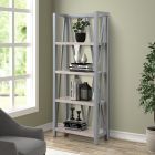 Parker House Americana Modern Etagere Bookcase in Dove