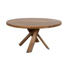 Parker House Crossings Downtown 60" Round Dining Table in Amber