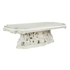 ACME Adara Dining Table in Antique White Finish
